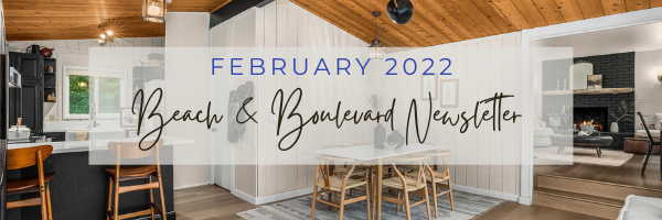 Current Newsletter - February 2022 header image.