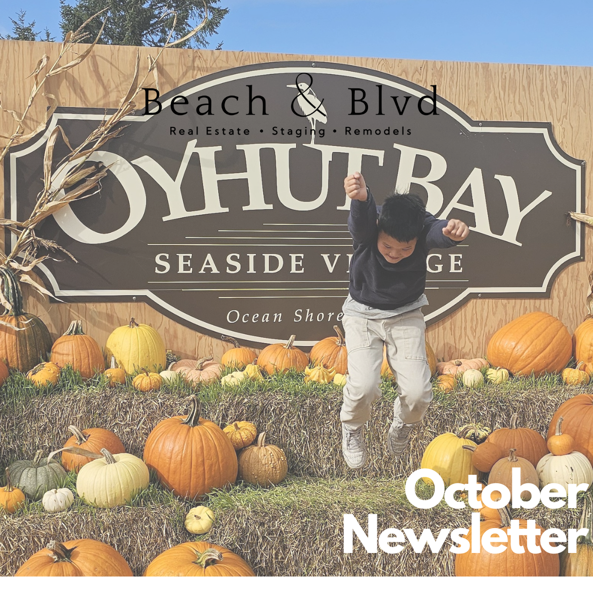 October Newsletter header image.