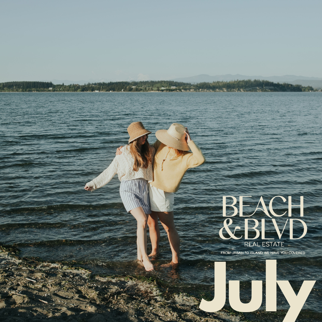 July Real Estate Newsletter header image.