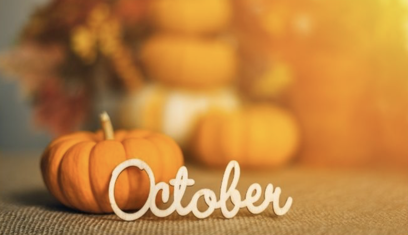 October Real Estate Newsletter header image.