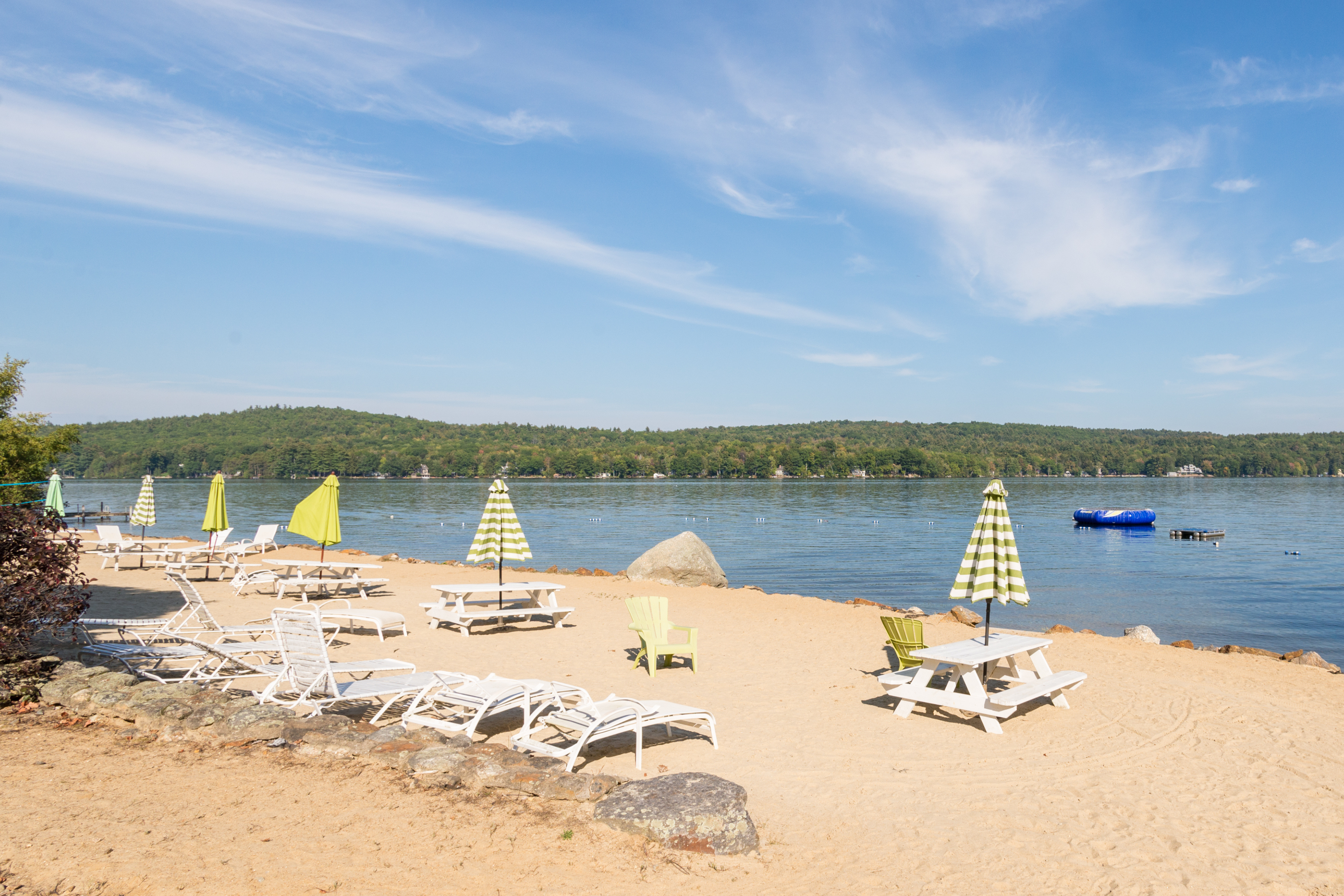 Best Public Beaches in the Lakes Region header image.
