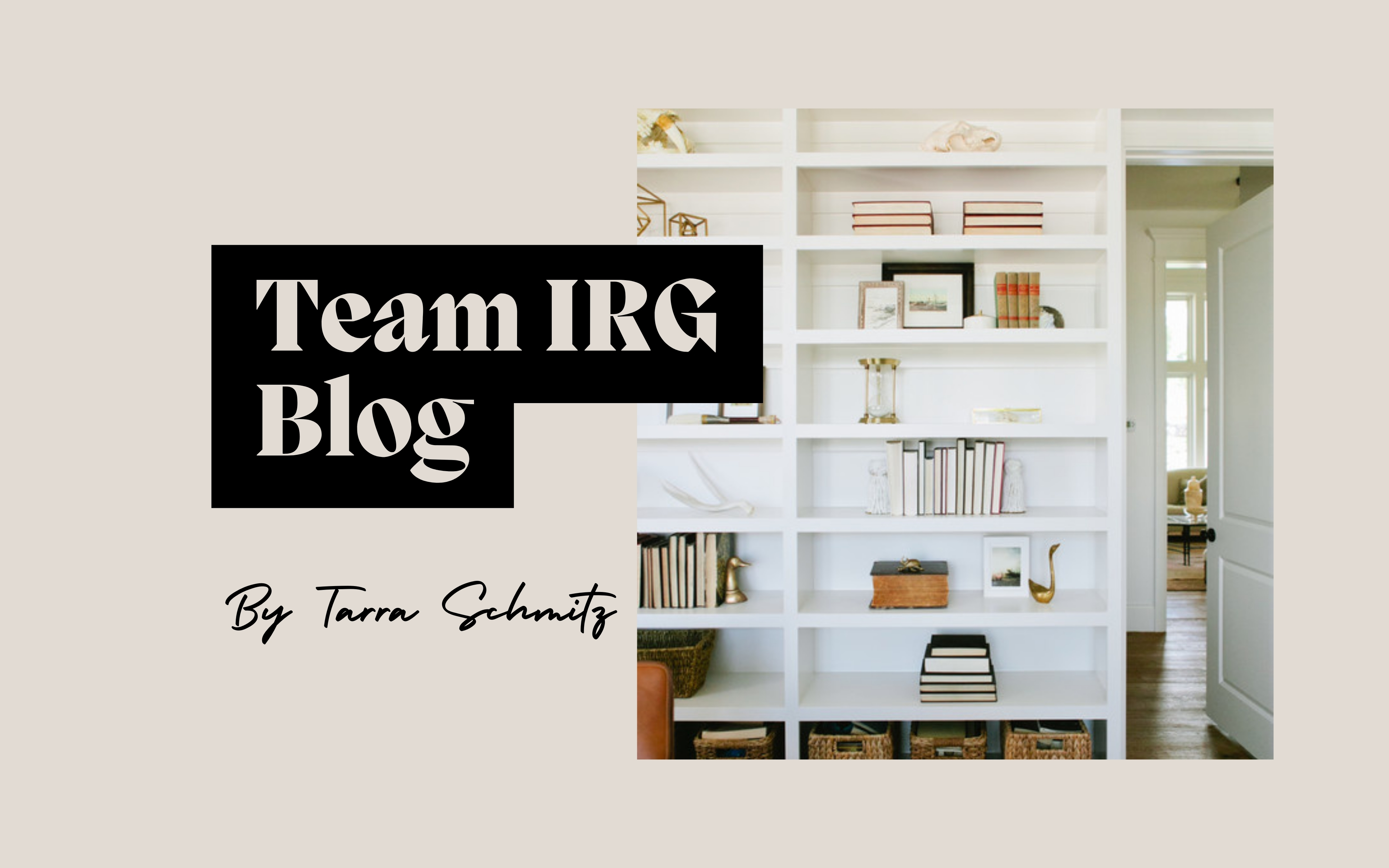 How to Dress a Shelf (Without Overthinking It) header image.