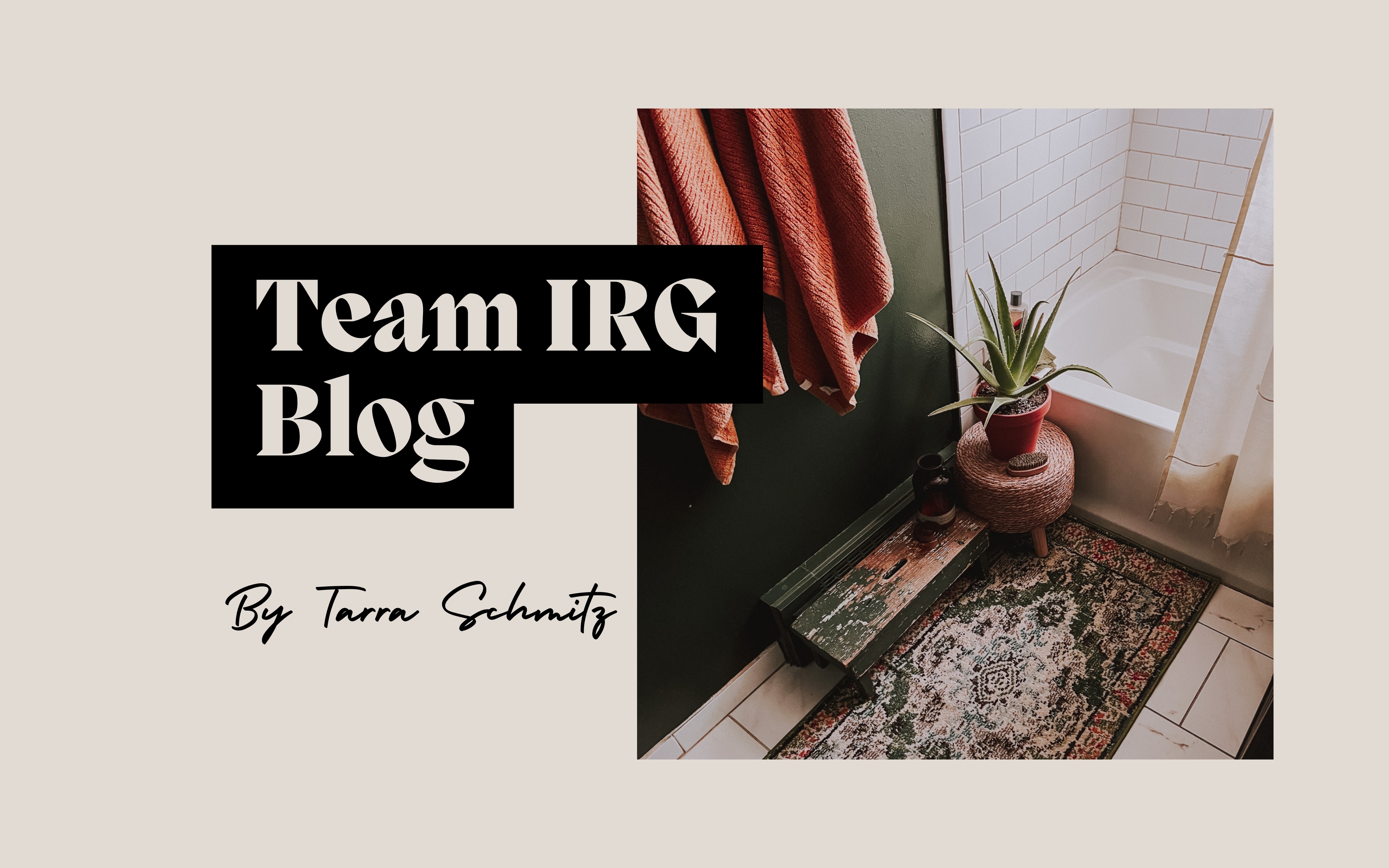 Mini Bathroom Makeover on a Budget: Create a Moody Retreat header image.