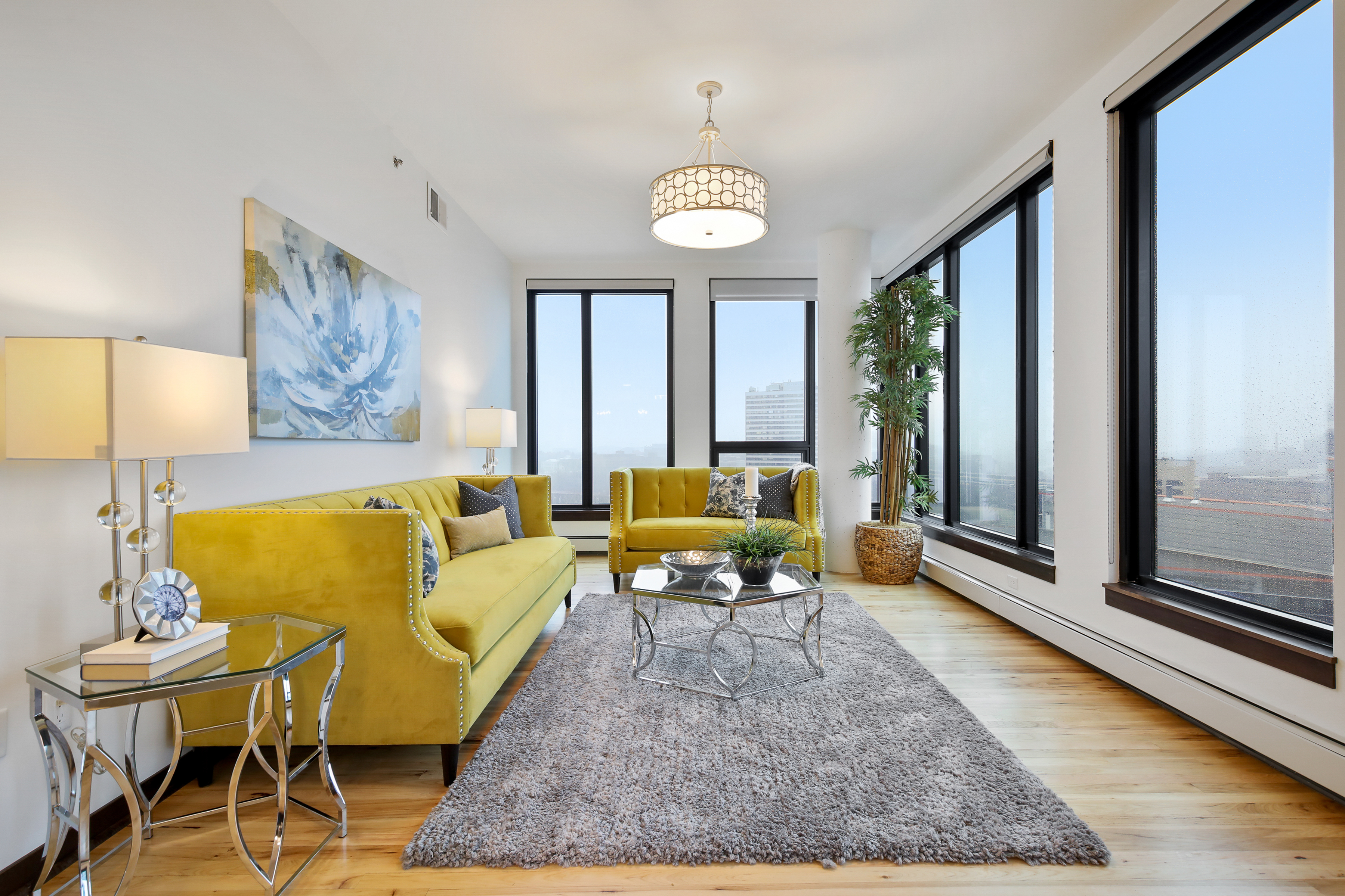 Living room in Minnesota