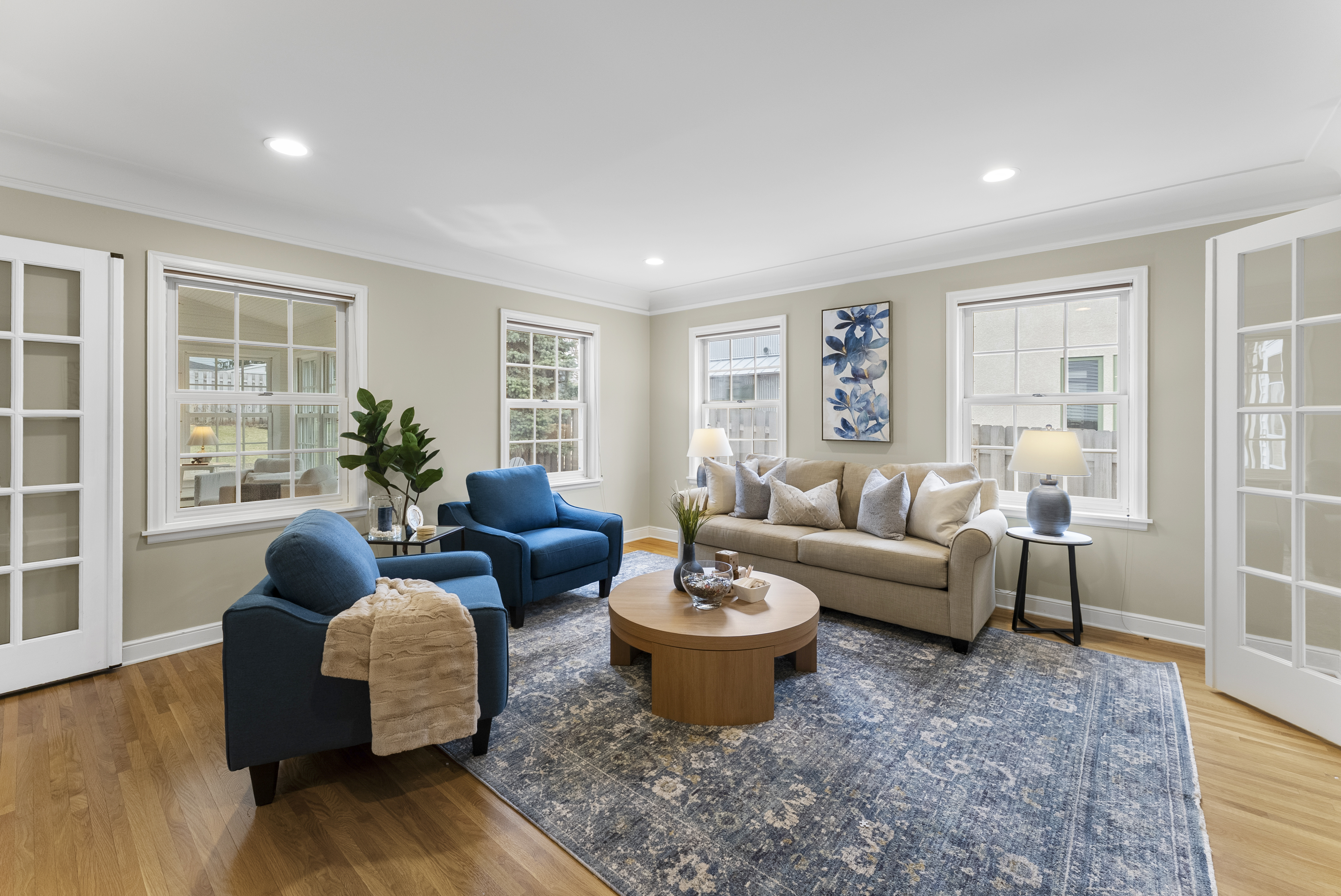 Living room in Minnesota