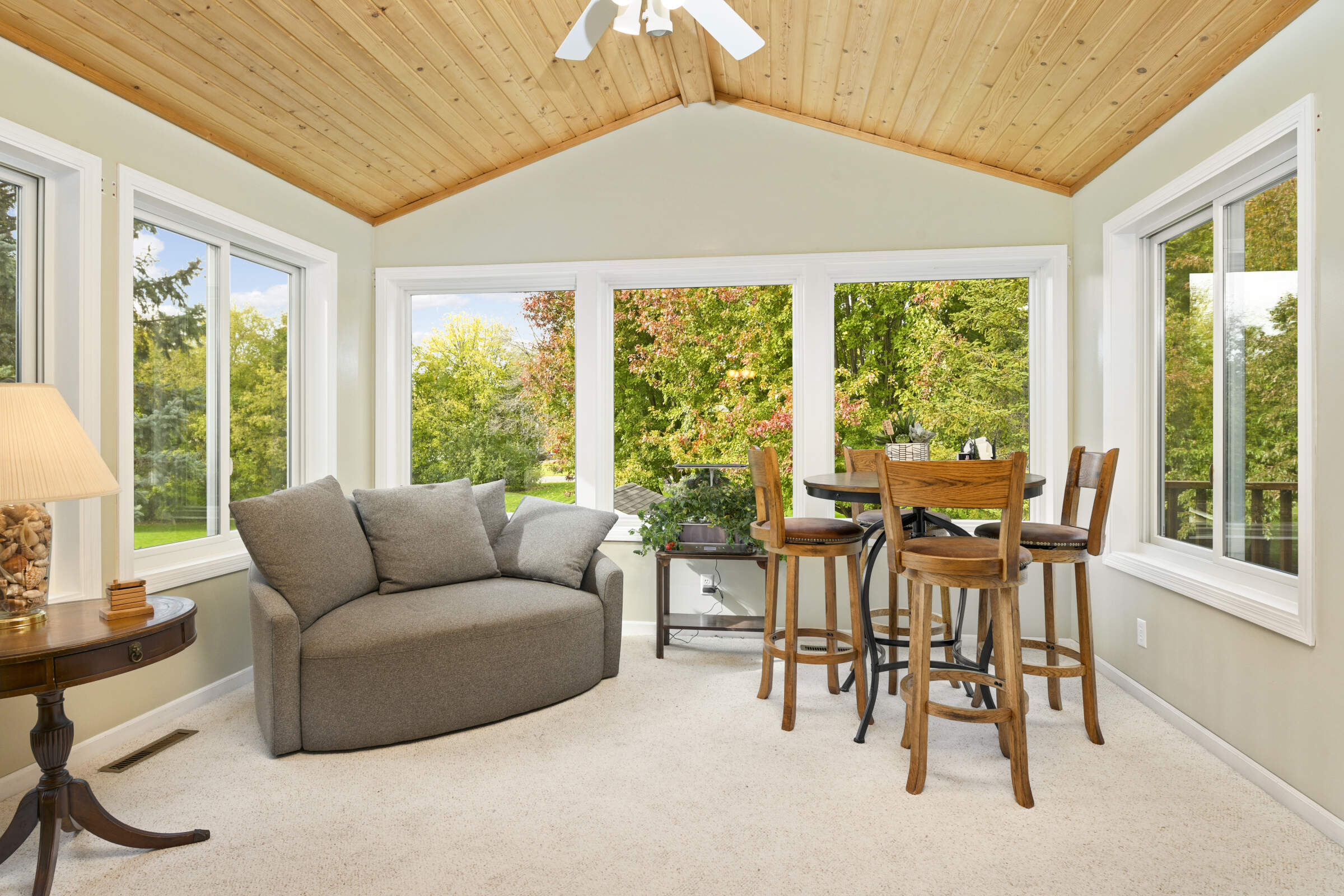 Sunroom in Maplewood, Minnesota.