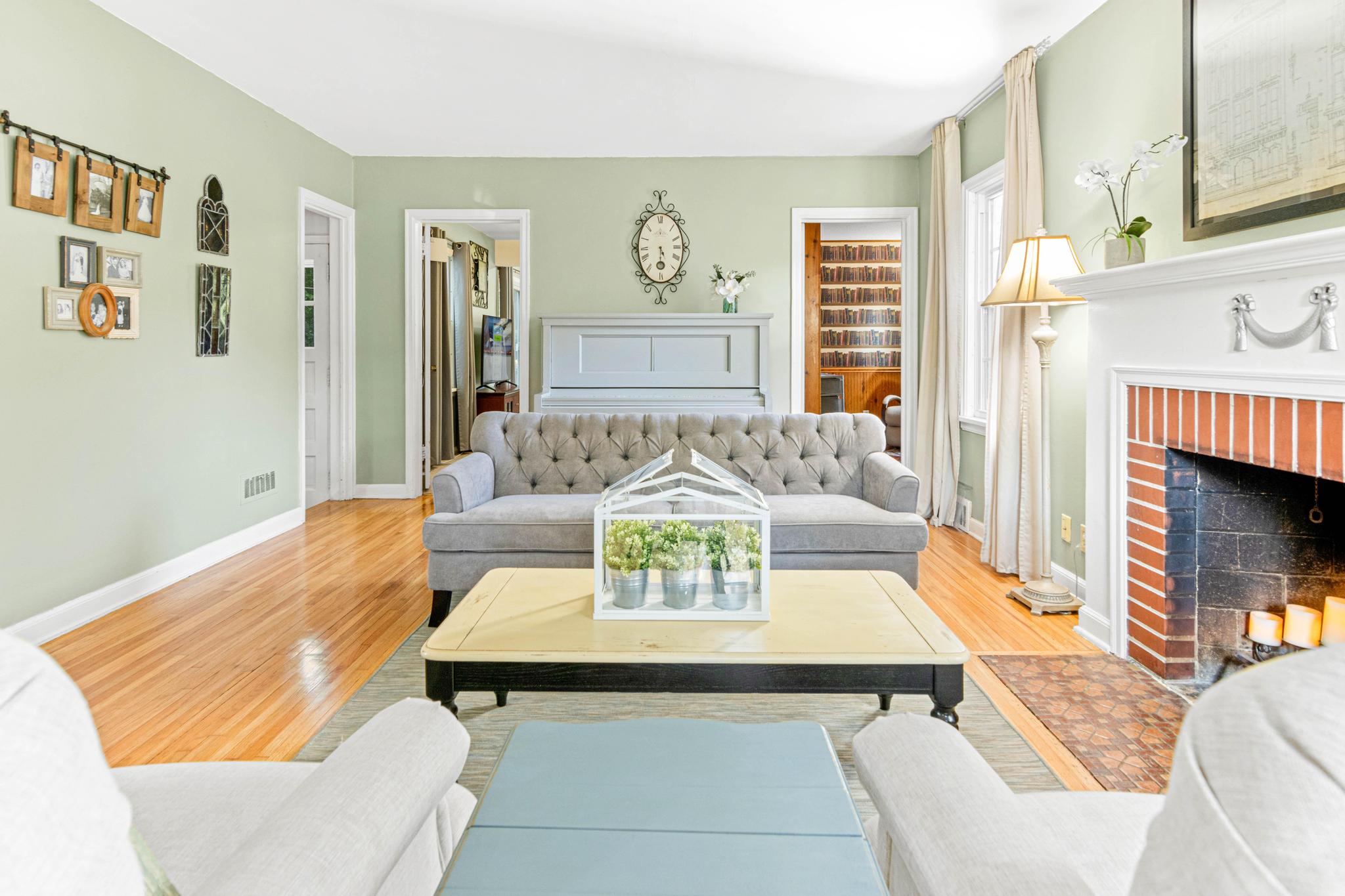 Living room in St. Louis Park, Minnesota
