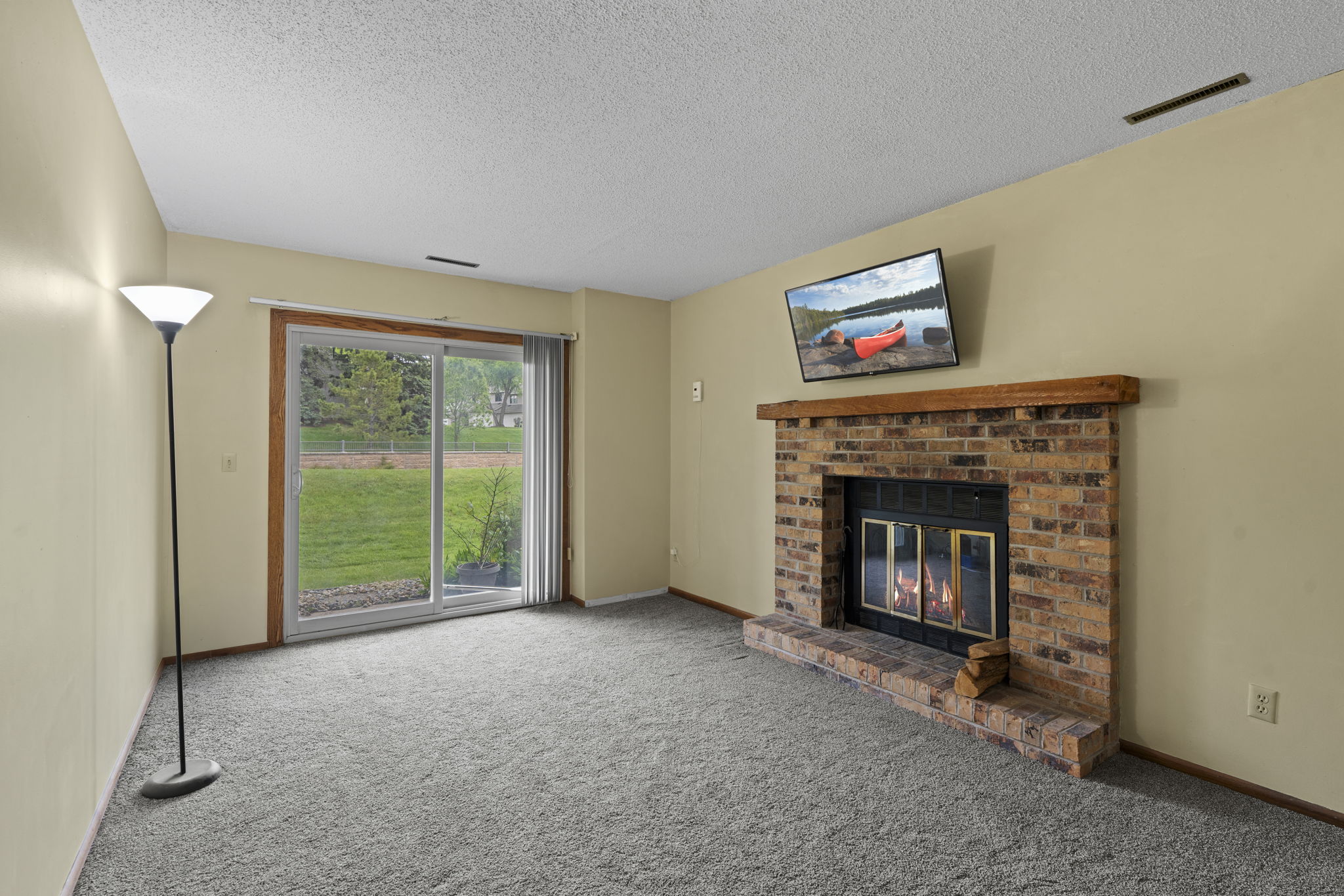 Basement in Minnesota home.