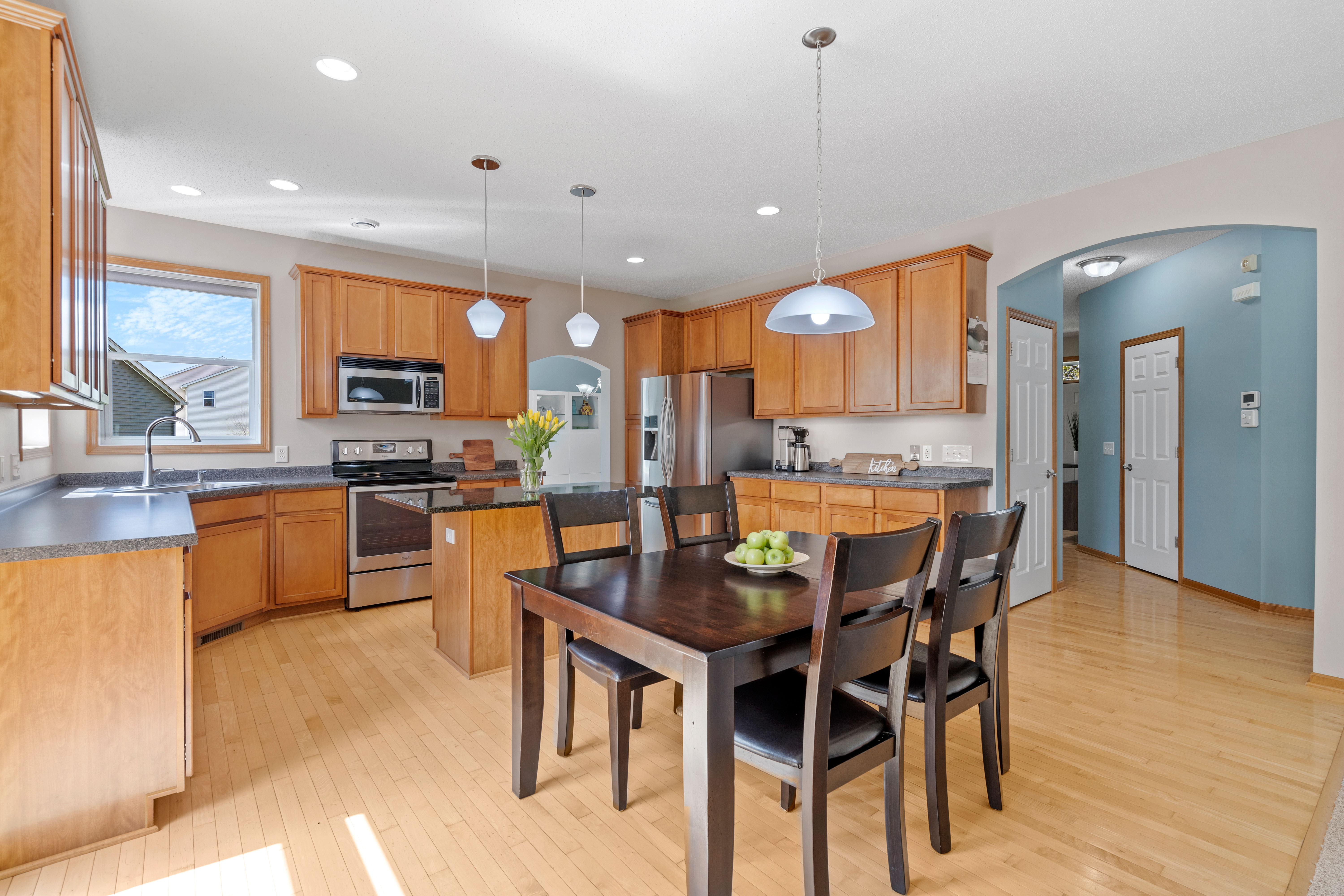 Kitchen in Minnesota home