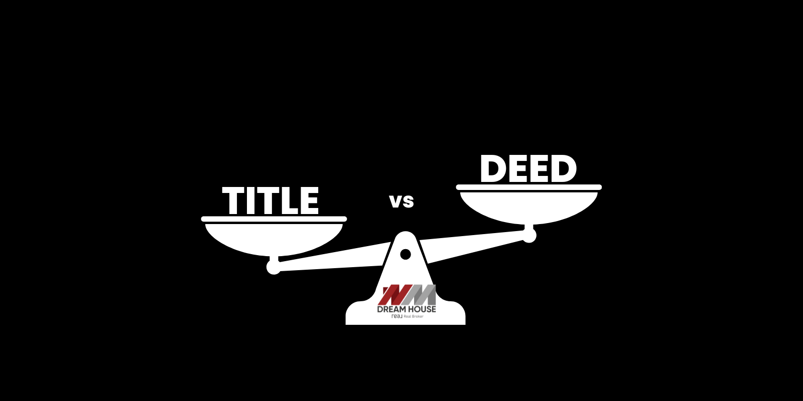 TITLE VS. DEED header image.