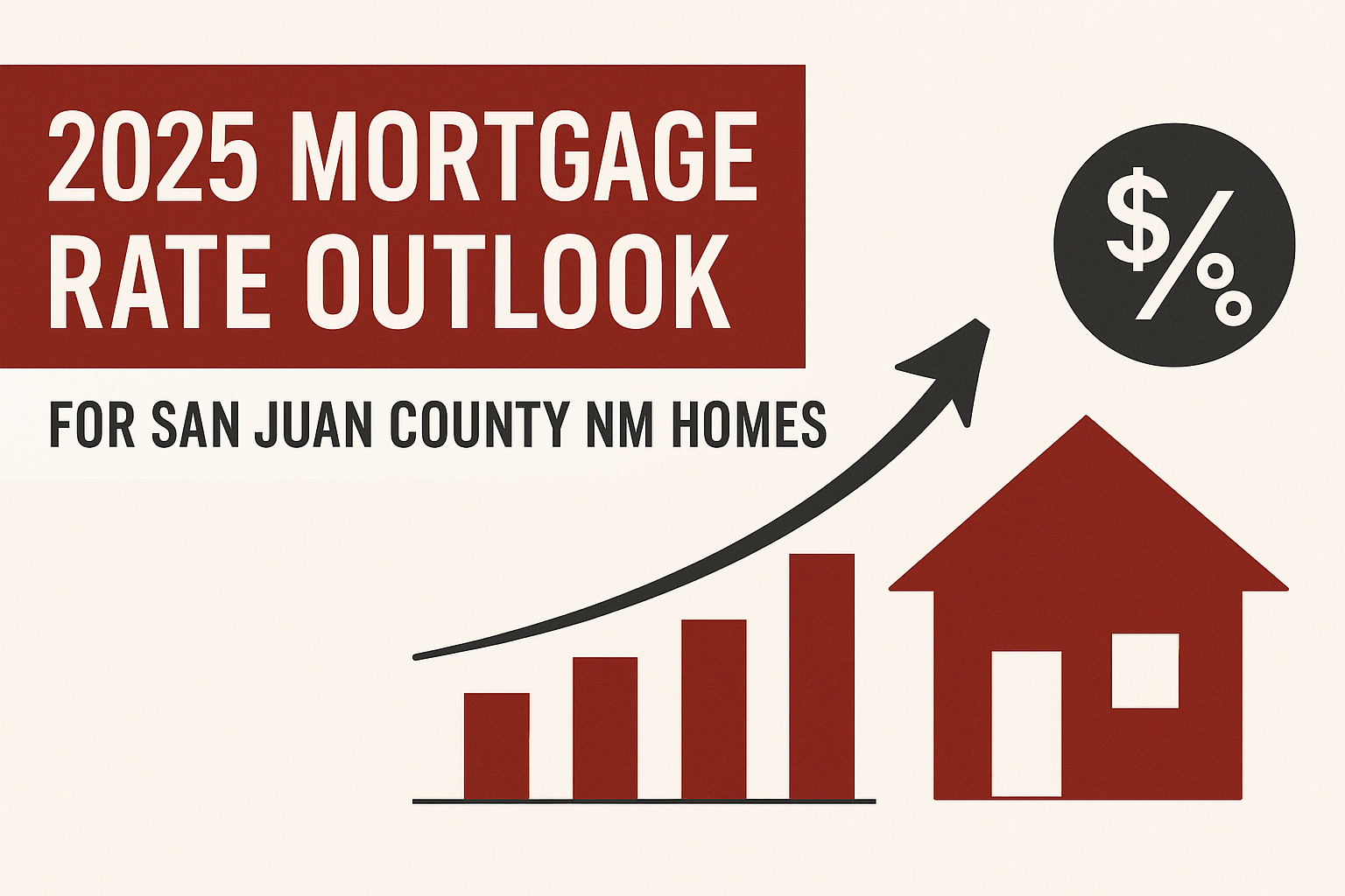 📉 Are Lower Mortgage Rates Coming? What That Means for San Juan County, NM Real Estate header image.