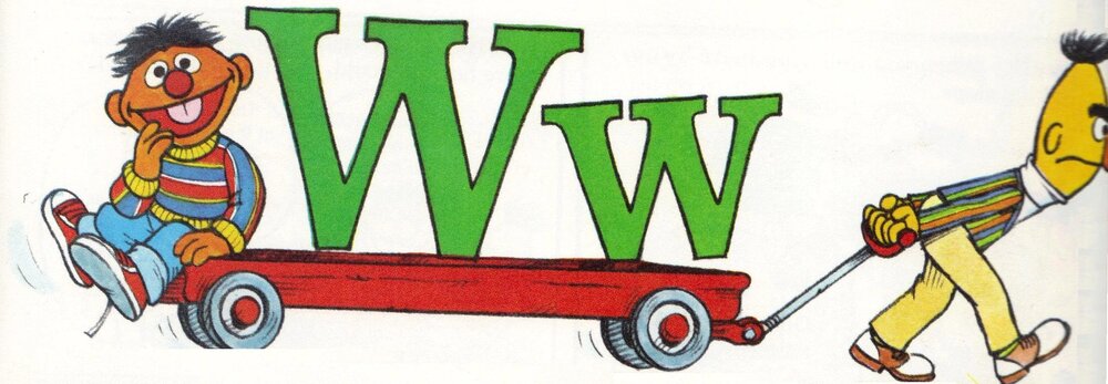 BROUGHT TO YOU BY THE LETTERS “W” AND “E” header image.