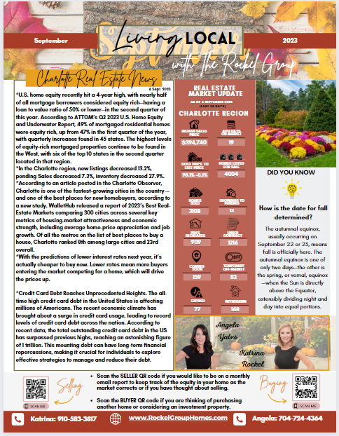 September Newsletter - Living Local header image.