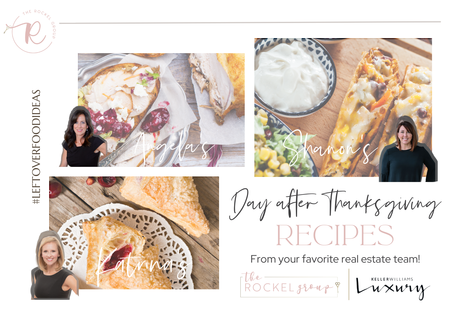 Day after Thanksgiving Recipes header image.