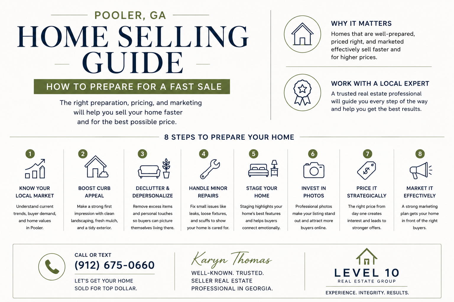 Pooler GA Home Selling Guide: How to Prepare for a Fast Sale header image.