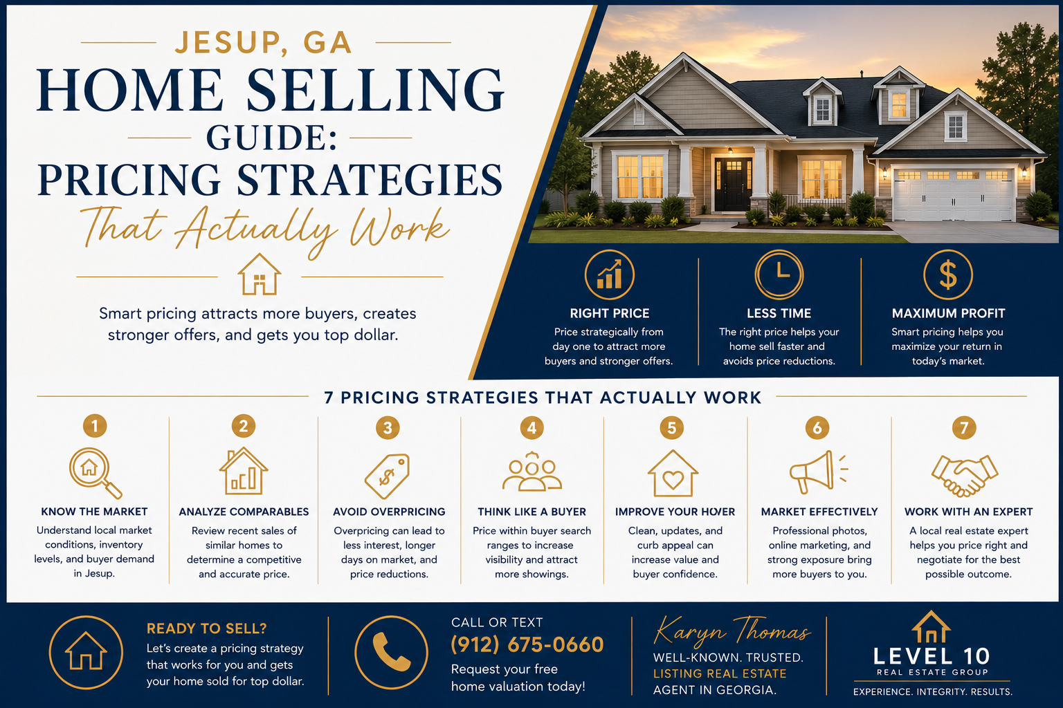 Jesup GA Home Selling Guide: Pricing Strategies That Actually Work header image.