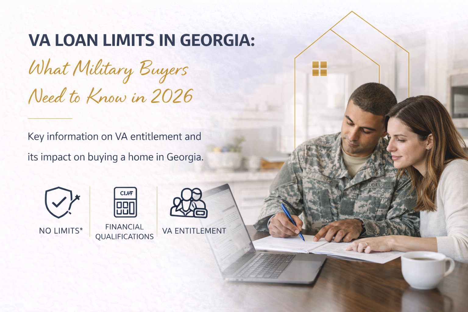 VA Loan Limits in Georgia: What Military Buyers Need to Know in 2026 header image.