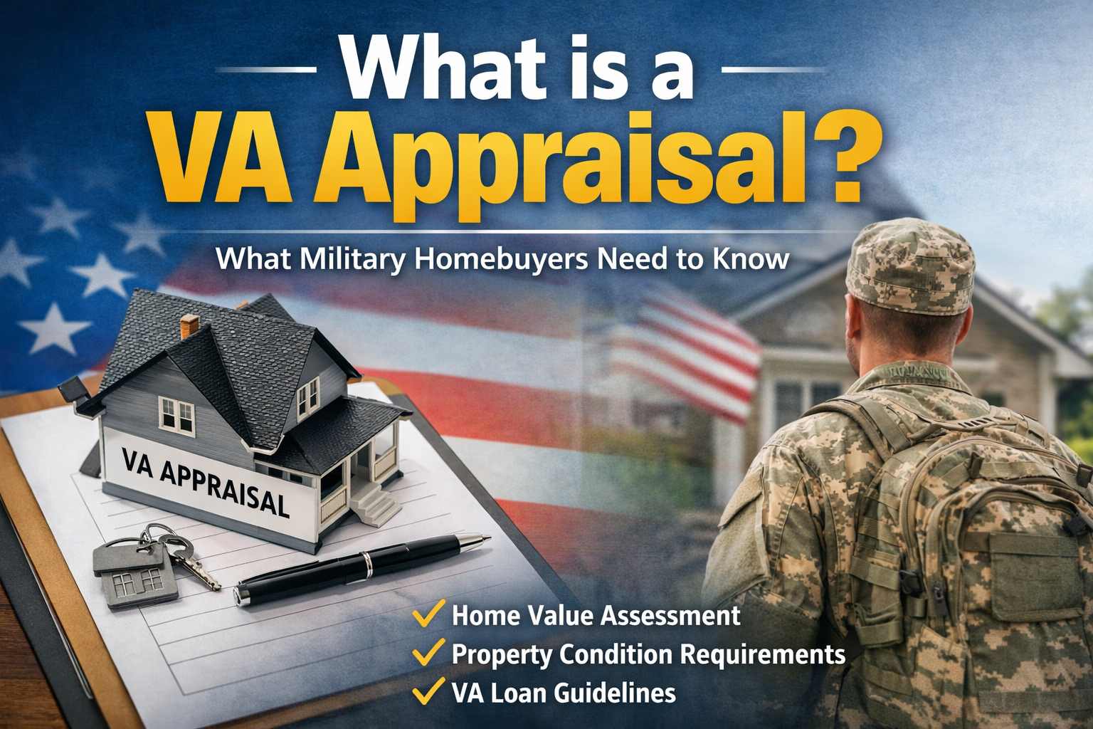 VA Appraisal Explained in Hinesville: What Military Buyers Need to Know Near Fort Stewart header image.