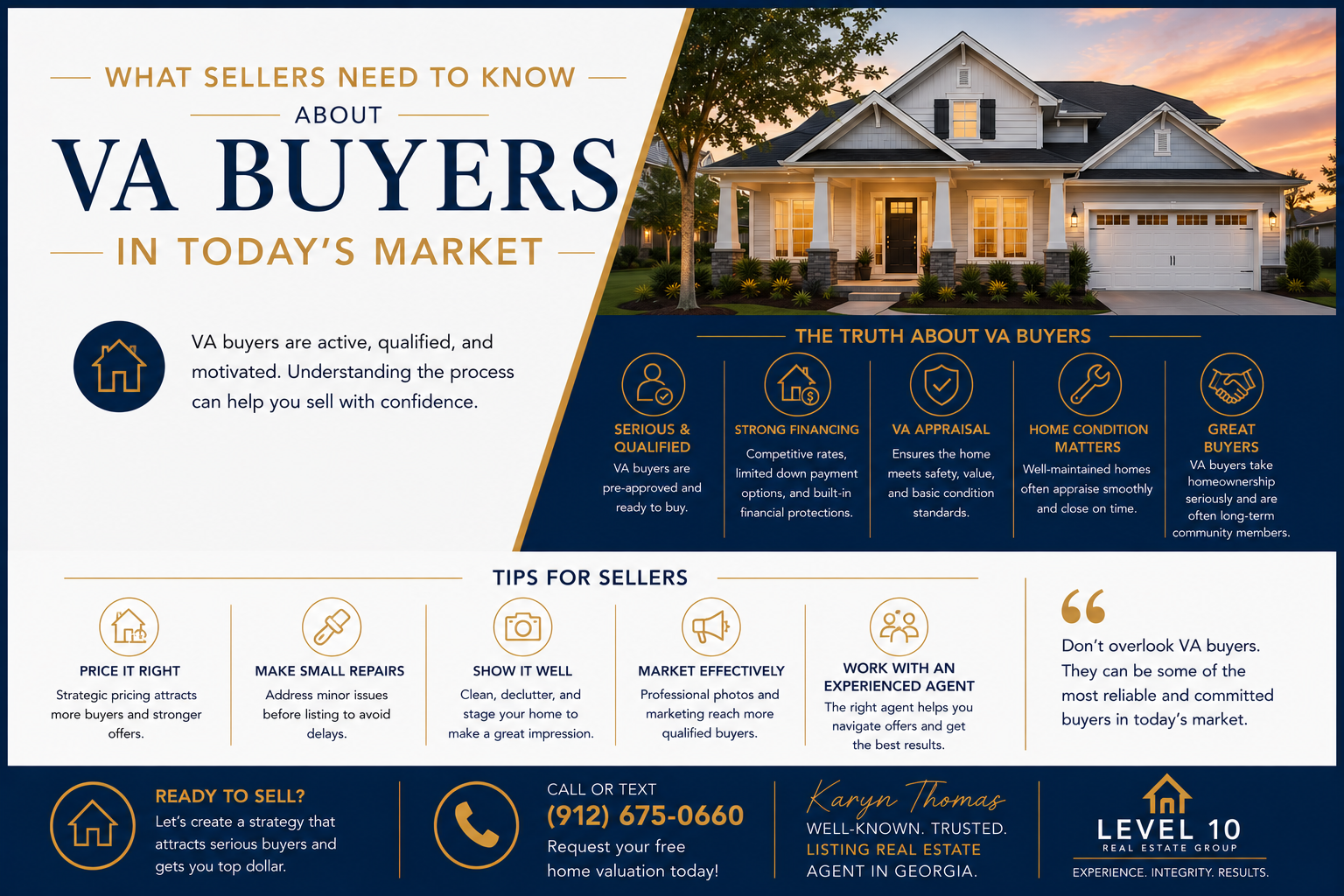 What Sellers Need to Know About VA Buyers in Today’s Market header image.