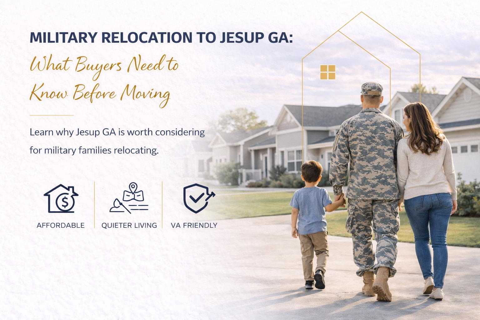 Military Relocation to Jesup GA: What Buyers Need to Know Before Moving header image.