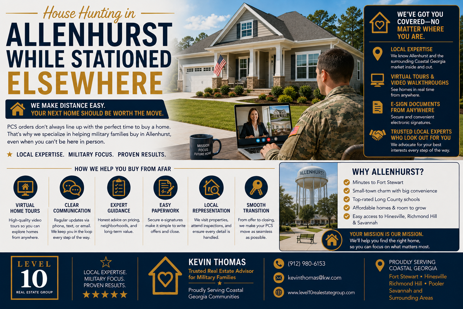 House Hunting in Allenhurst While Stationed Elsewhere header image.
