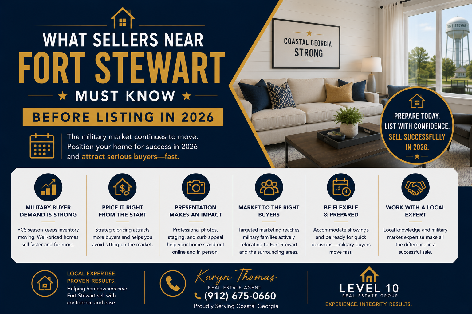 What Sellers Near Fort Stewart Must Know Before Listing in 2026 header image.