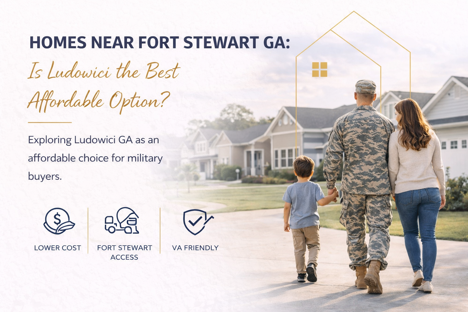 Homes Near Fort Stewart GA: Is Ludowici the Best Affordable Option? header image.
