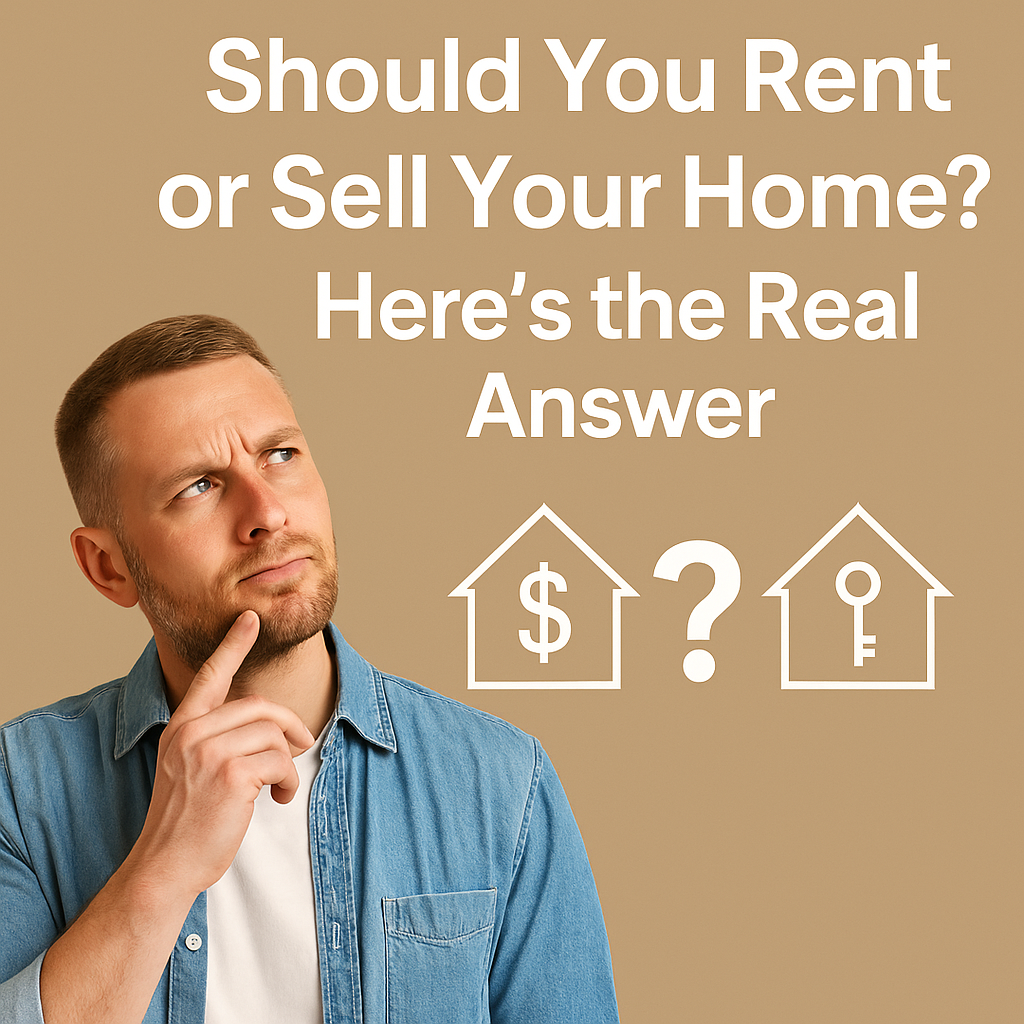 🏡 Should You Rent or Sell Your Home? Here’s the Real Answer header image.