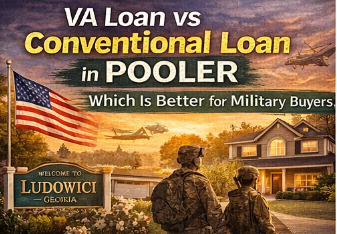 VA Loan vs Conventional Loan in Pooler: Which Is Better for Military Buyers? header image.