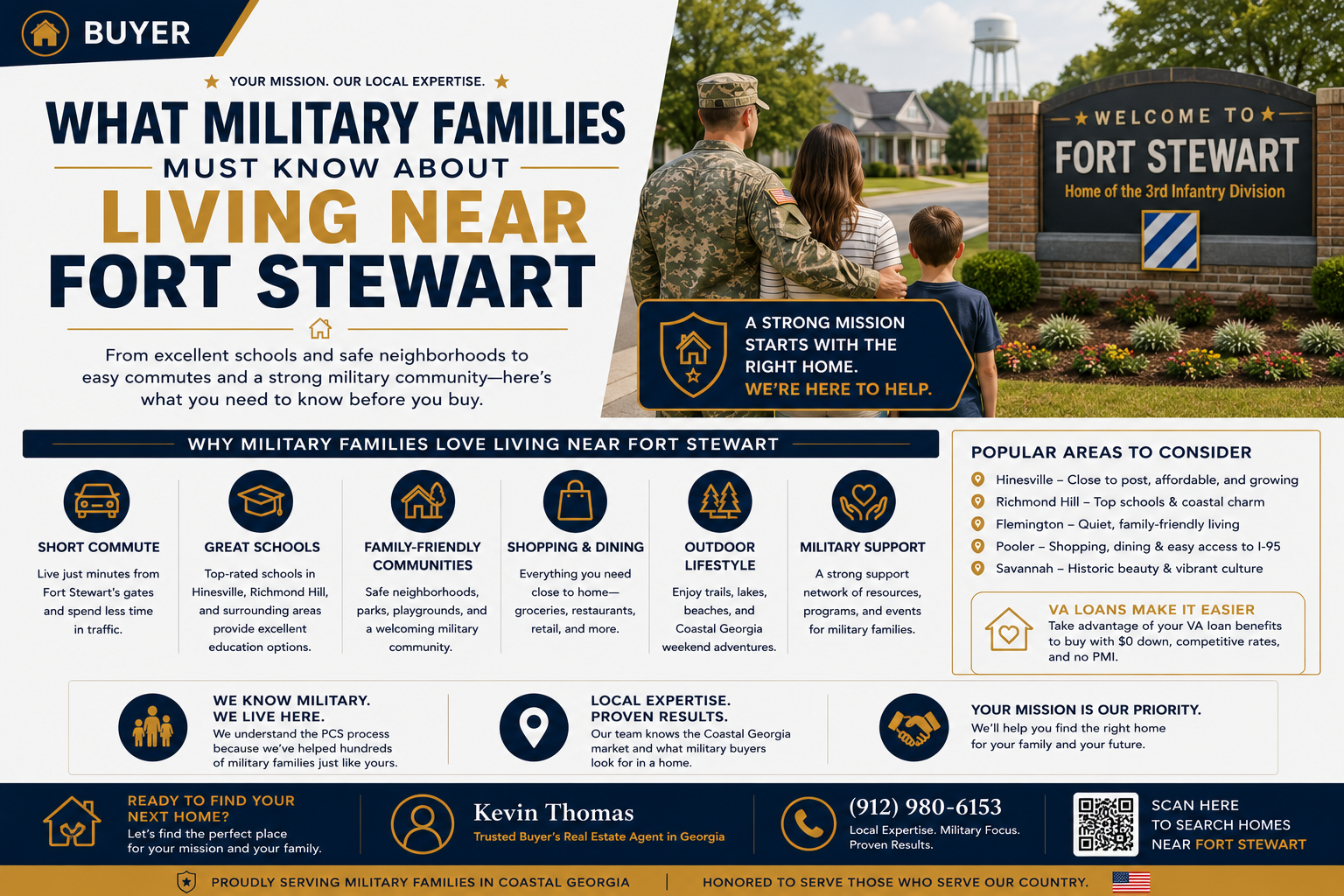 What Military Families Must Know About Living Near Fort Stewart header image.