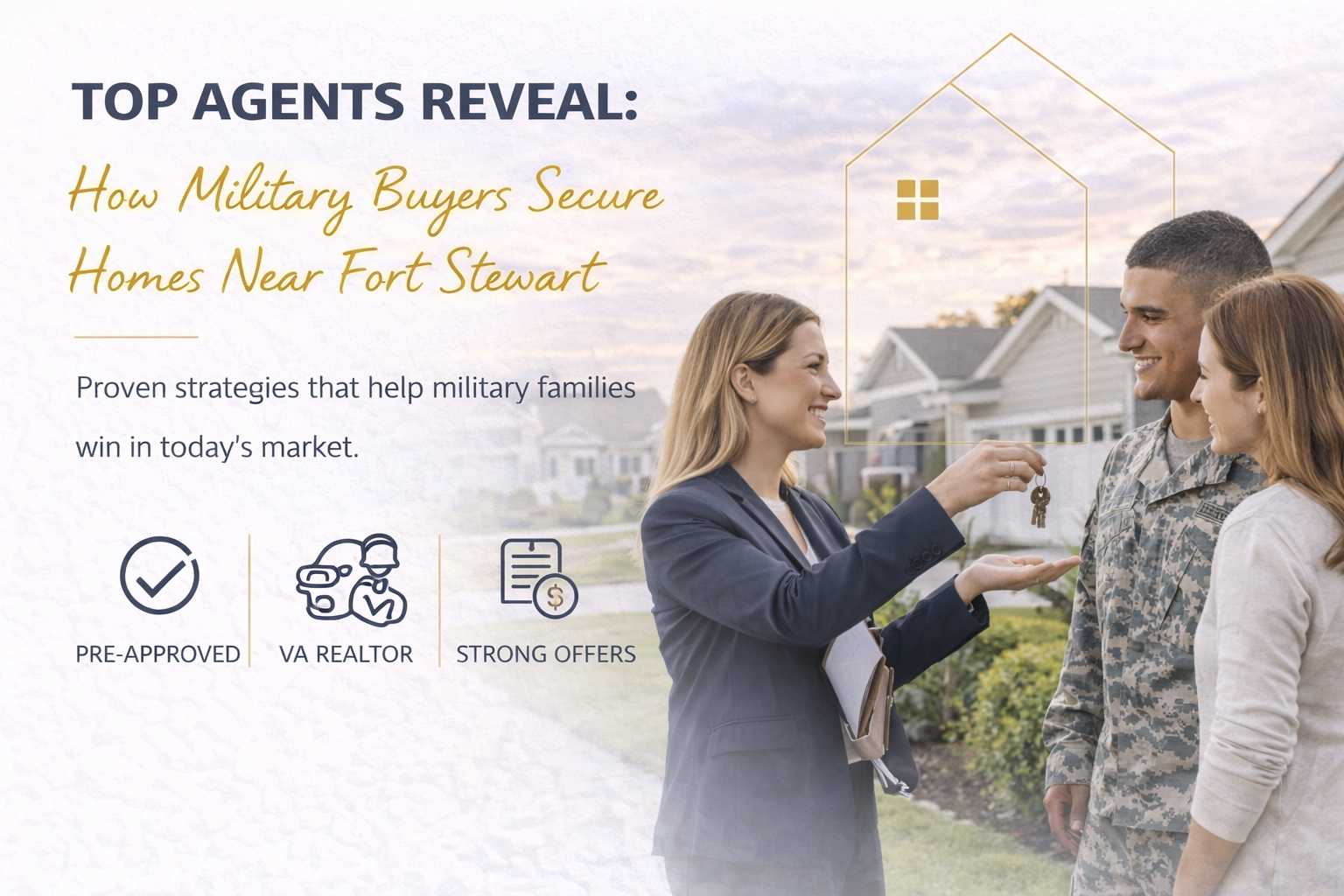 Top Agents Reveal: How Military Buyers Secure Homes Near Fort Stewart header image.