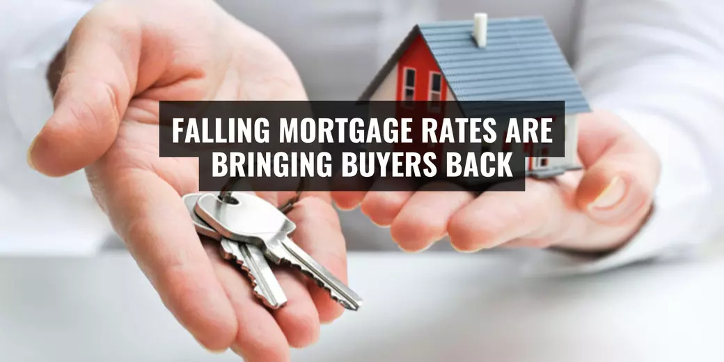 Falling Mortgage Rates Are Bringing Buyers Back header image.