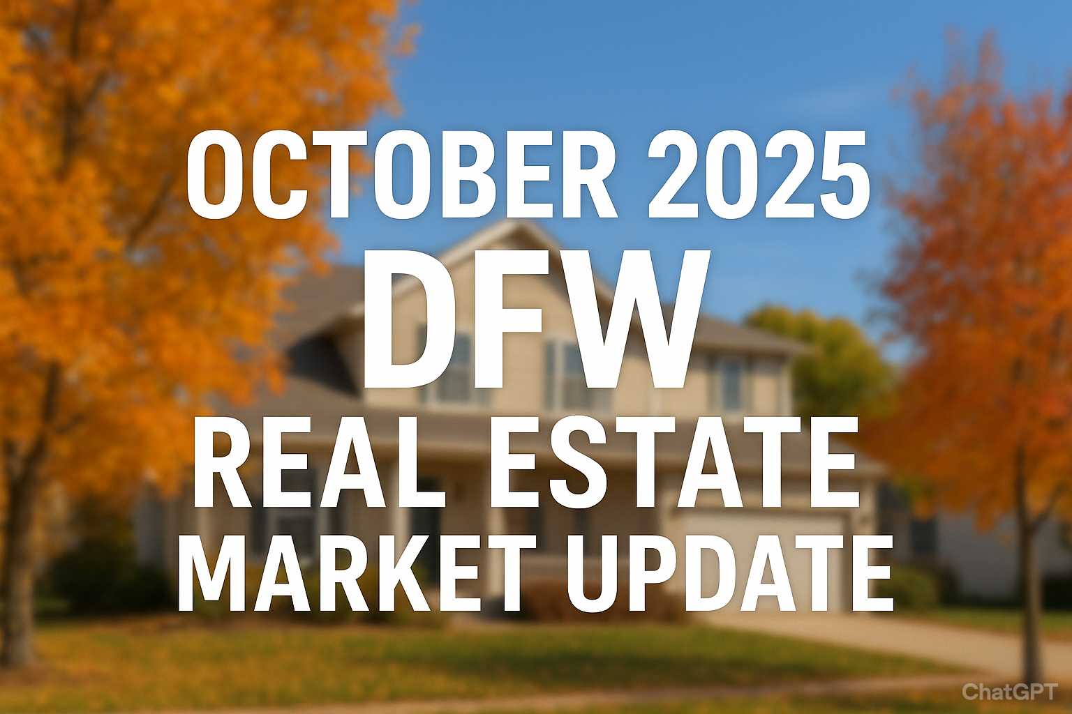 Navigating the DFW Market: October 2025 Update for Buyers header image.