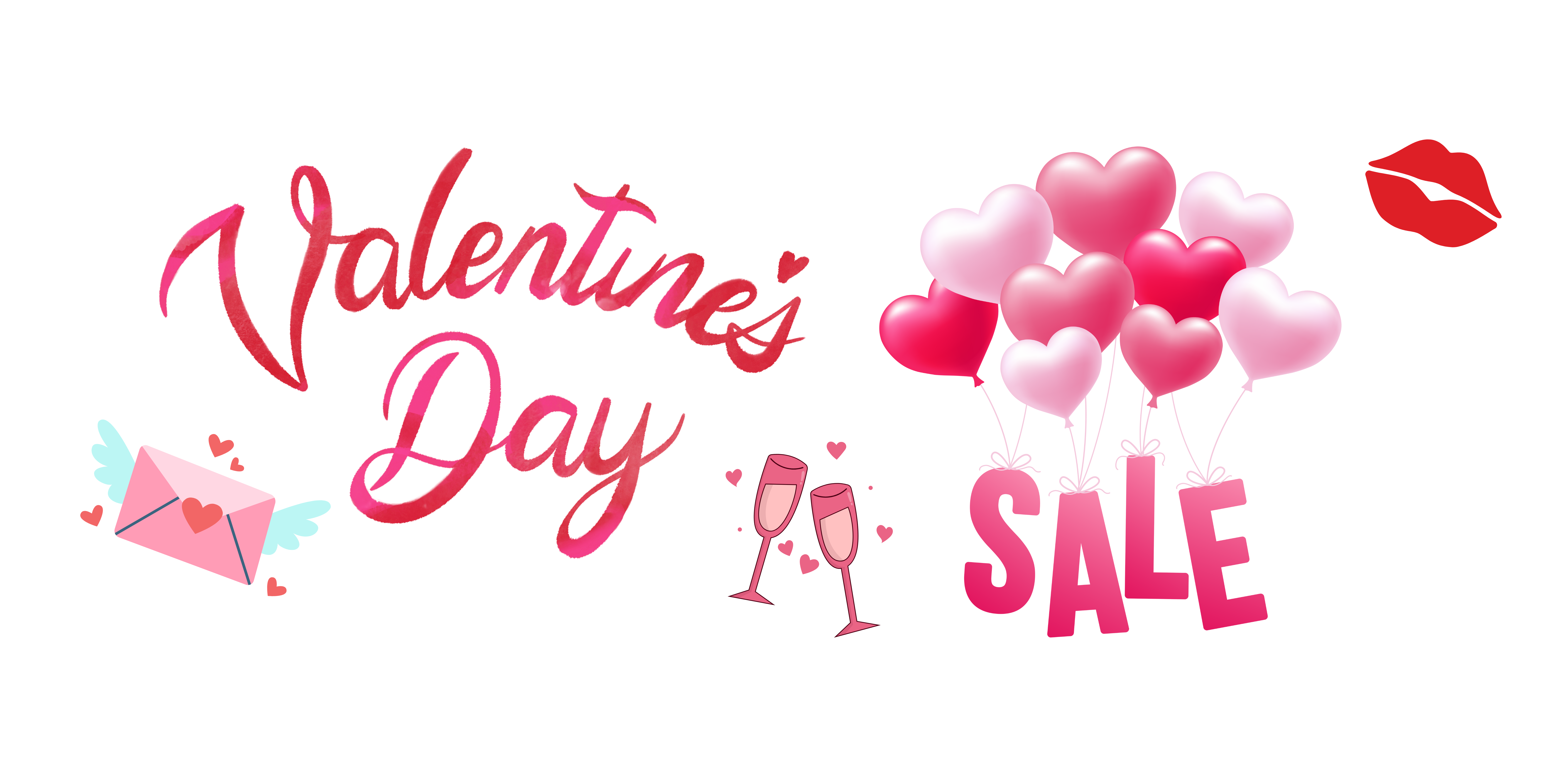 2024 Valentine's Day SALES! header image.