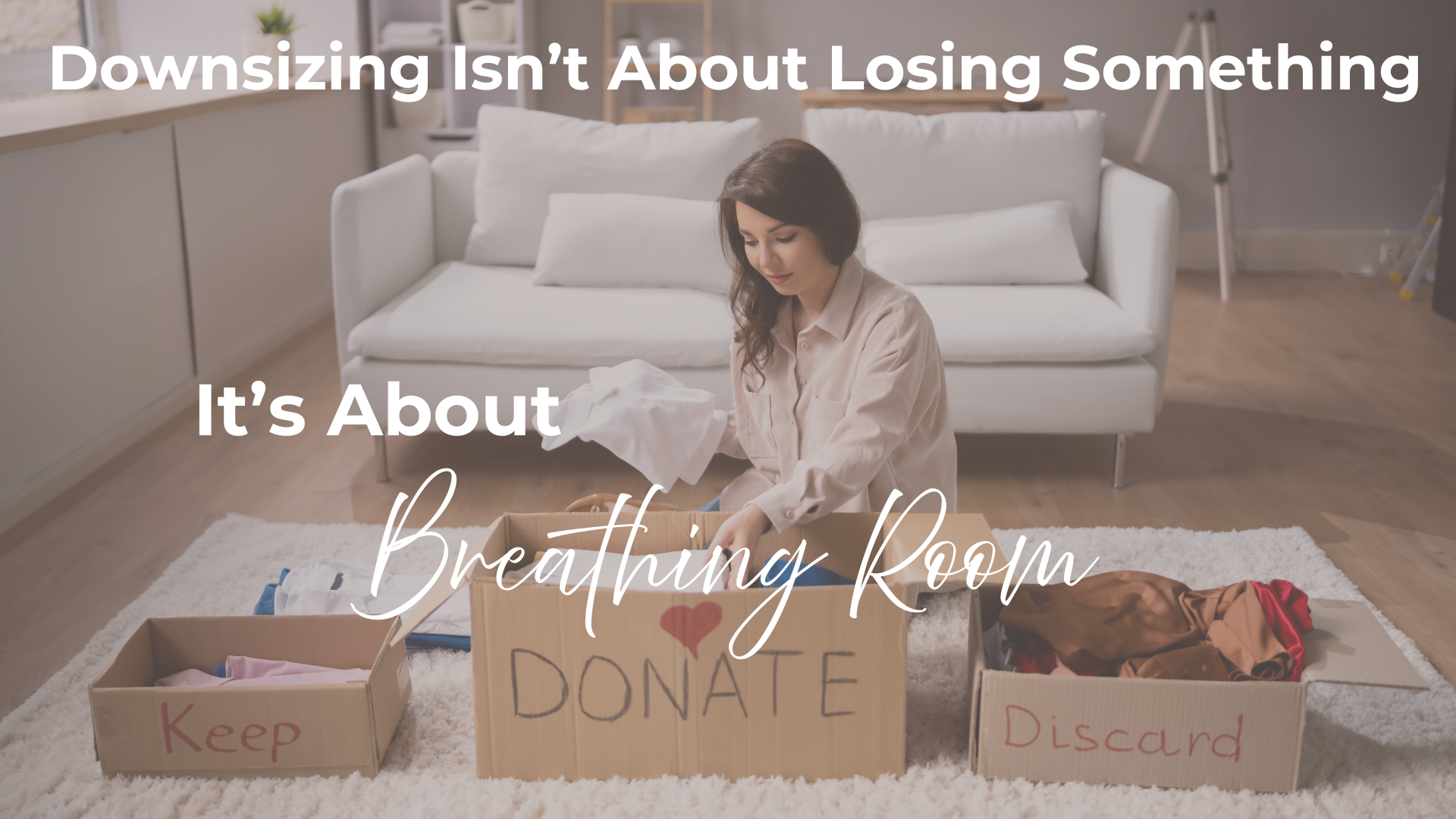 The Downsizing Diaries: The Great Stuff Showdown header image.