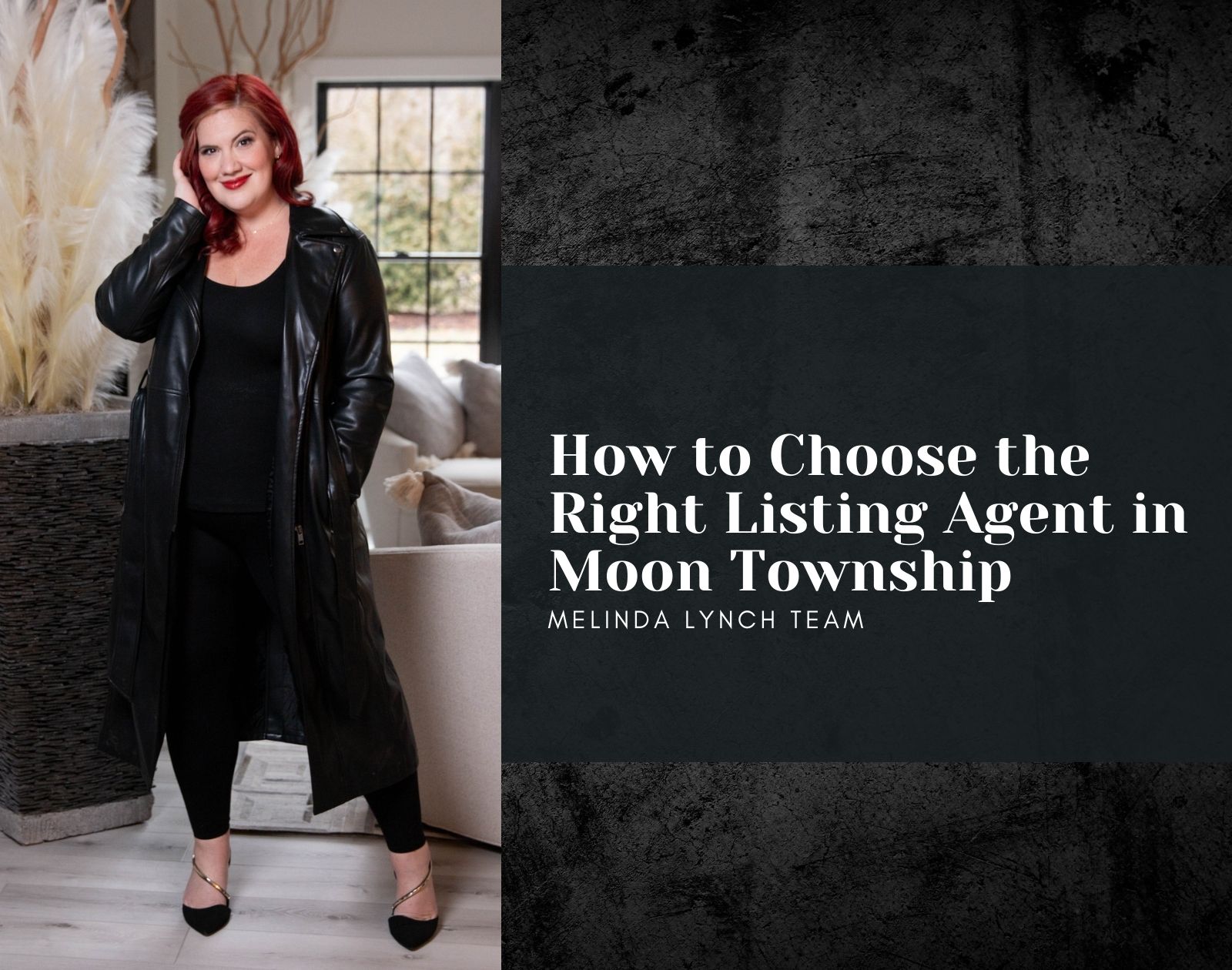 How to Choose the Right Listing Agent in Moon Township header image.