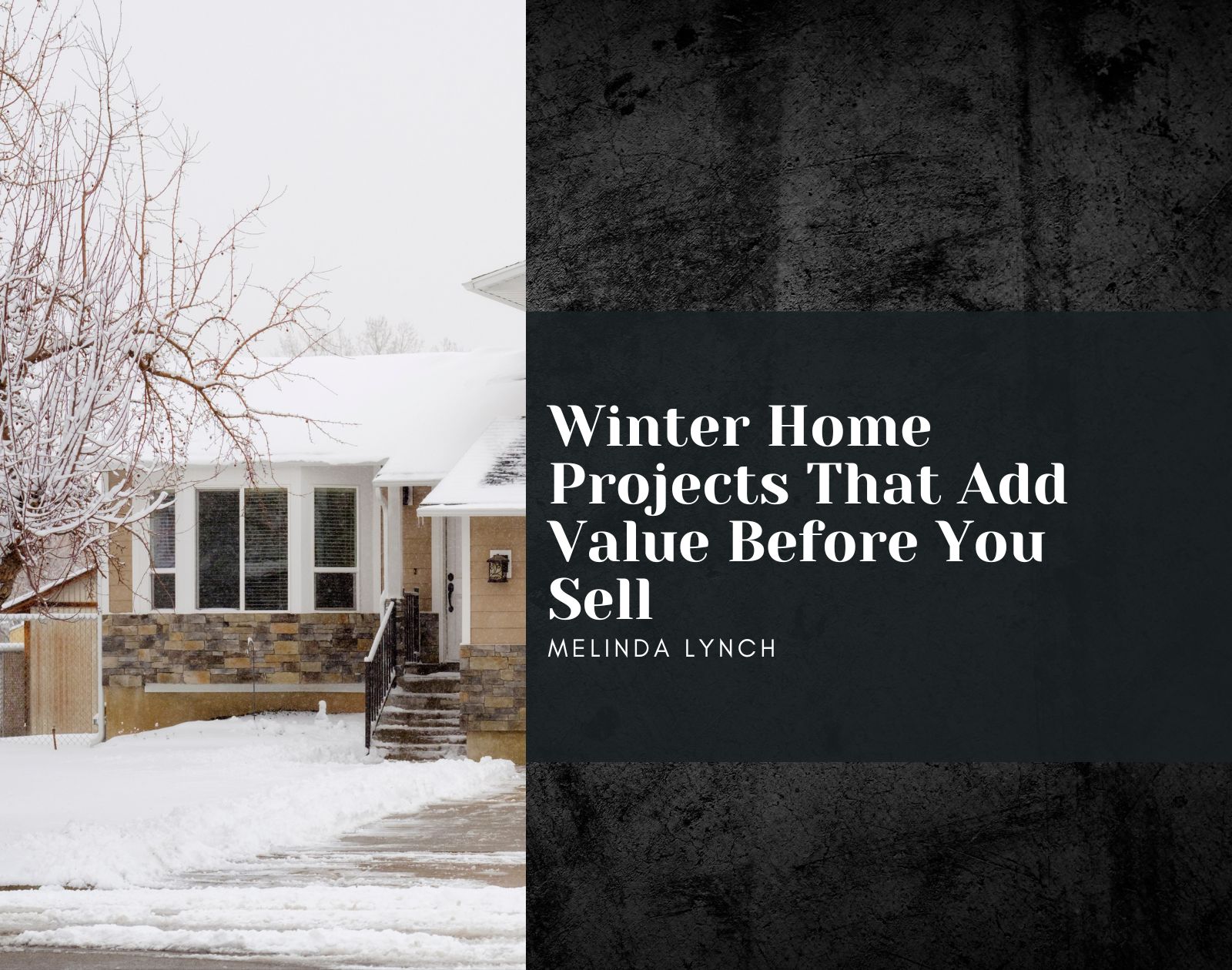 Winter Home Projects That Add Value Before You Sell header image.
