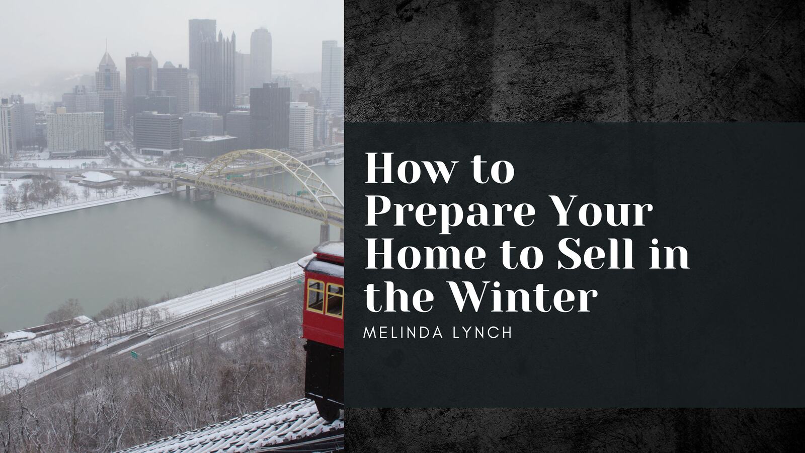 How to Prepare Your Home to Sell in the Winter header image.