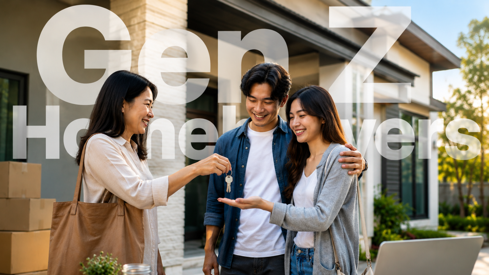 Nearly 80% of Gen Z Homebuyers Got Help With Their Down Payment. header image.