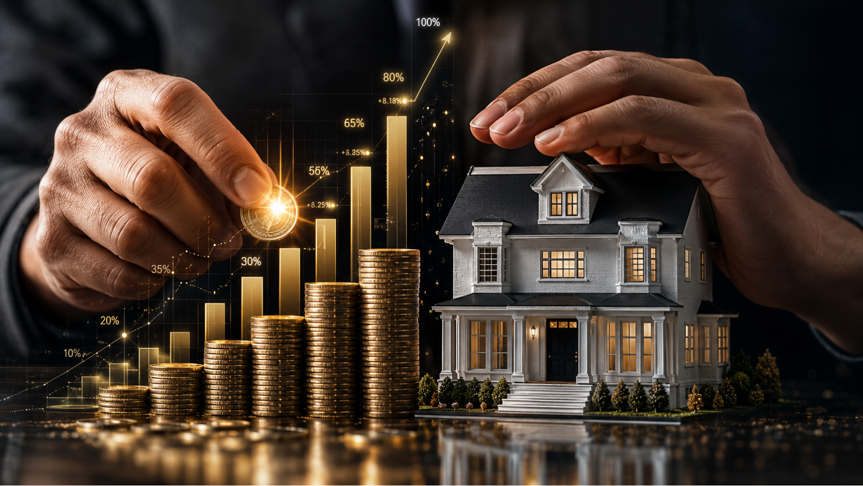 Why Real Estate Beats Stocks, Gold and Crypto as a Long-Term Investment header image.