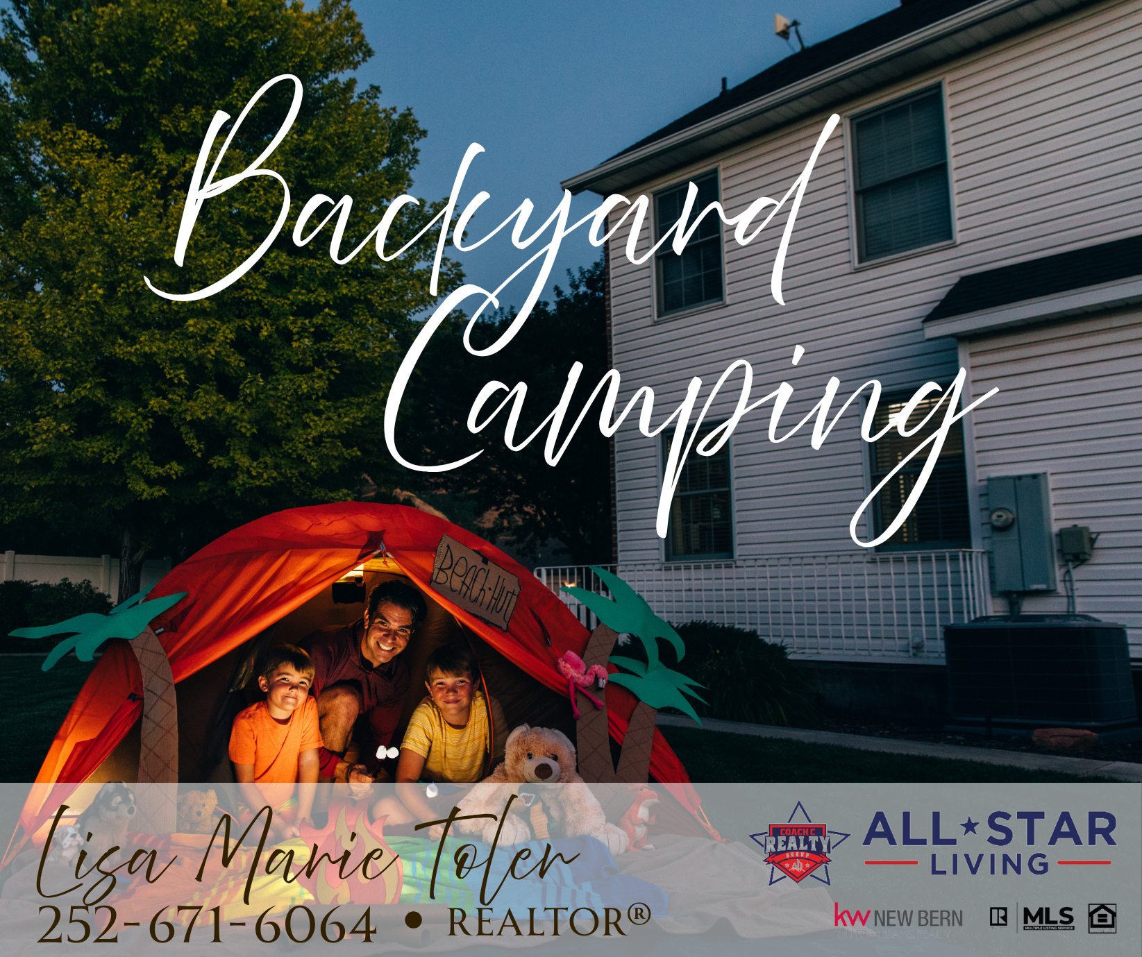 Fall Backyard Campout Guide header image.