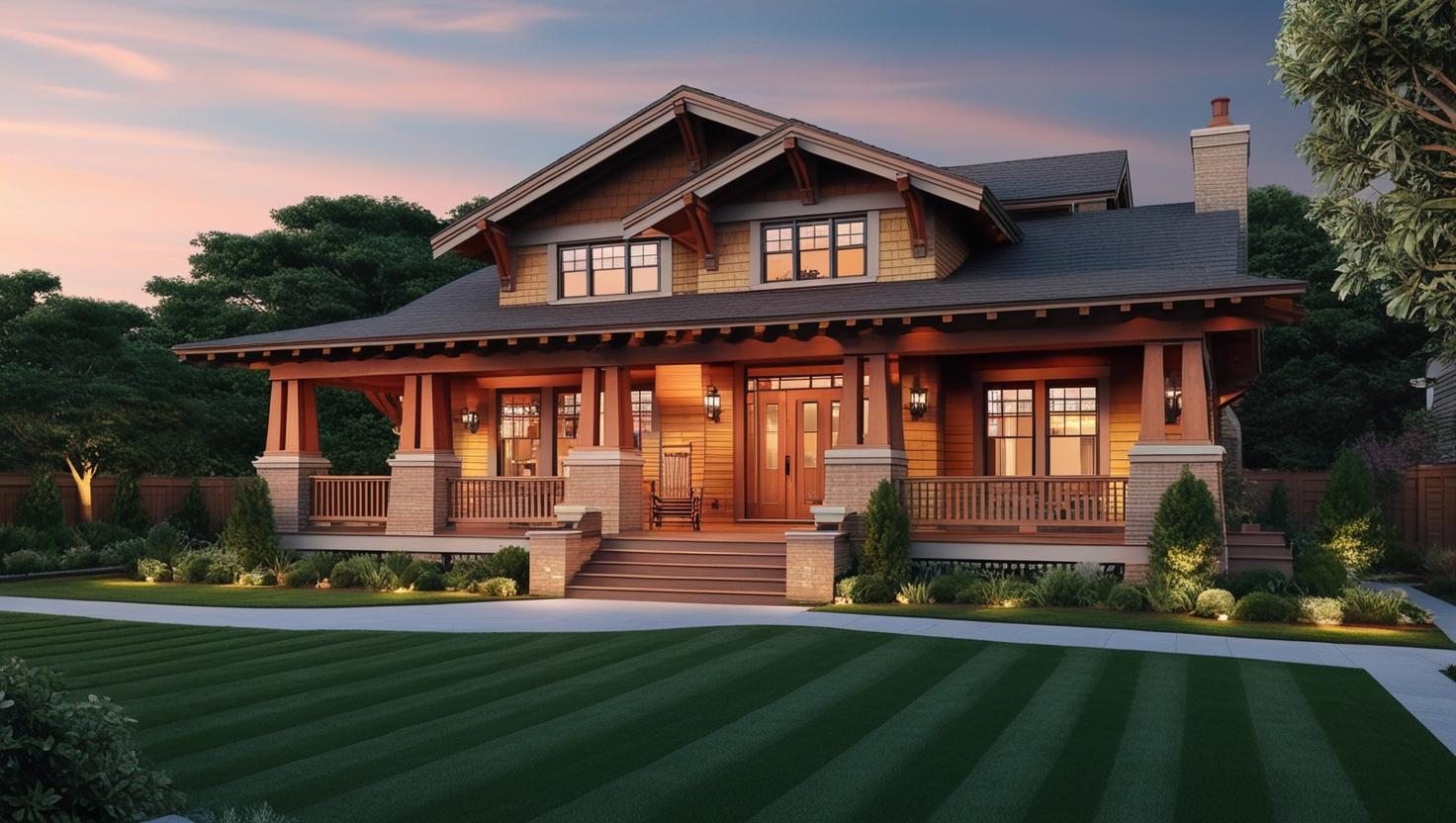 Sunlit Salem Oregon home with blooming garden, summer real estate listing