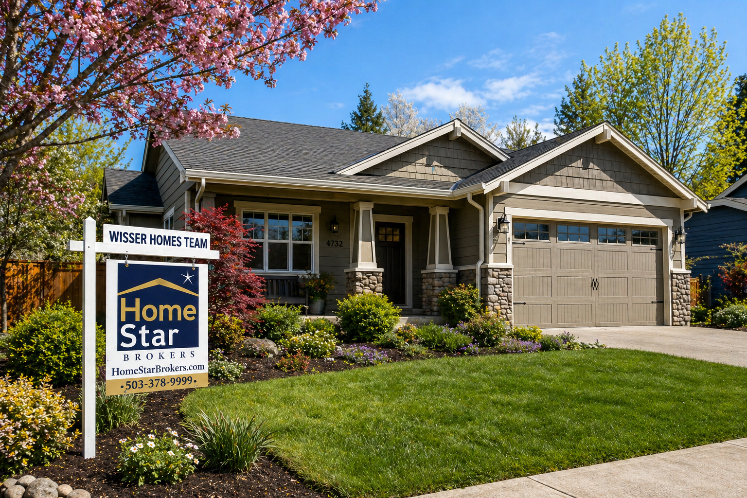 Salem Oregon home for sale in spring 2026 illustrating list to sale price ratio market conditions