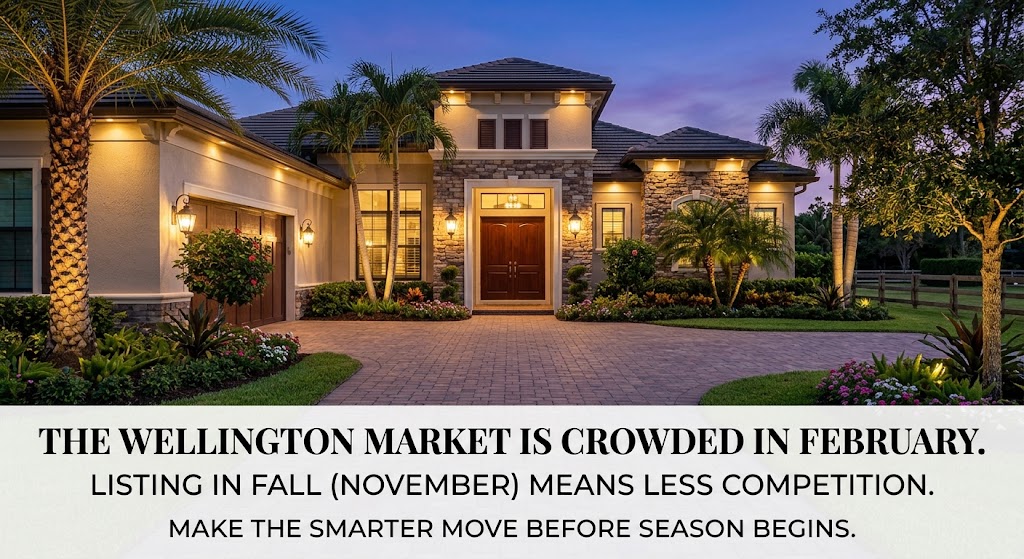 125 Homes Hit the Wellington Market in February. In November, 71. header image.