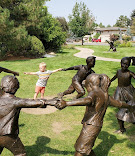 Benson Sculpture Garden bronze sculptures Loveland Colorado`