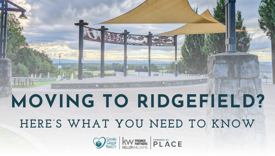 Neighborhood and lifestyle view representing moving to Ridgefield, Washington