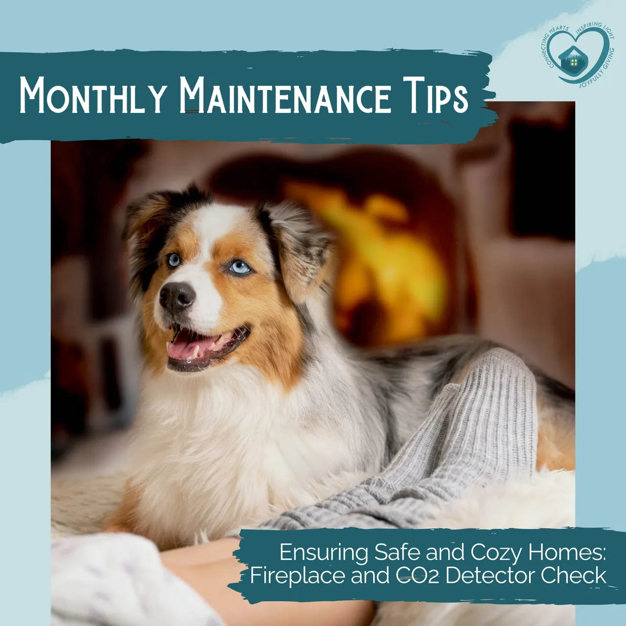 Ensuring Safe and Cozy Homes: Fireplace and CO2 Detector Check header image.