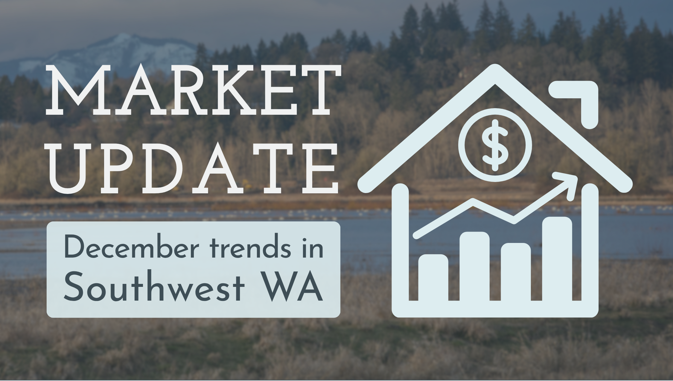SW Washington Market Update: December 2025 header image.