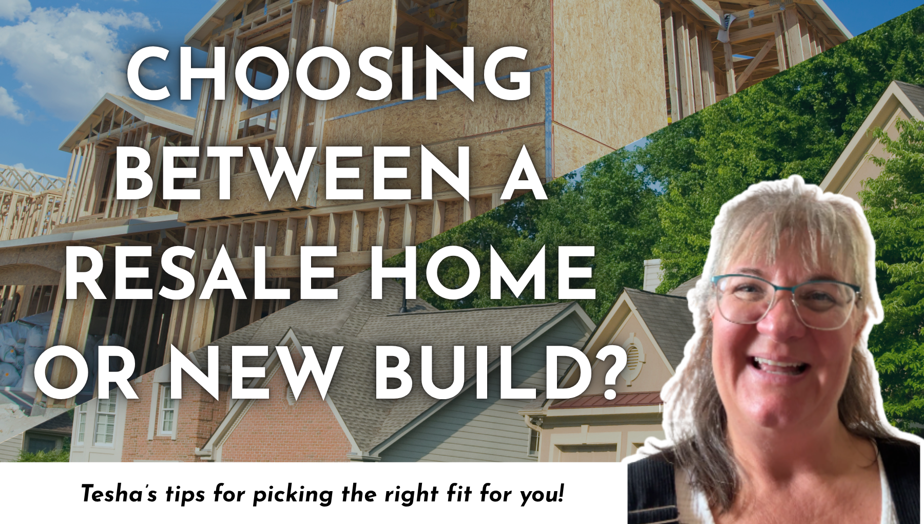 Buying New Construction vs. Resale Home: Pros & Cons header image.