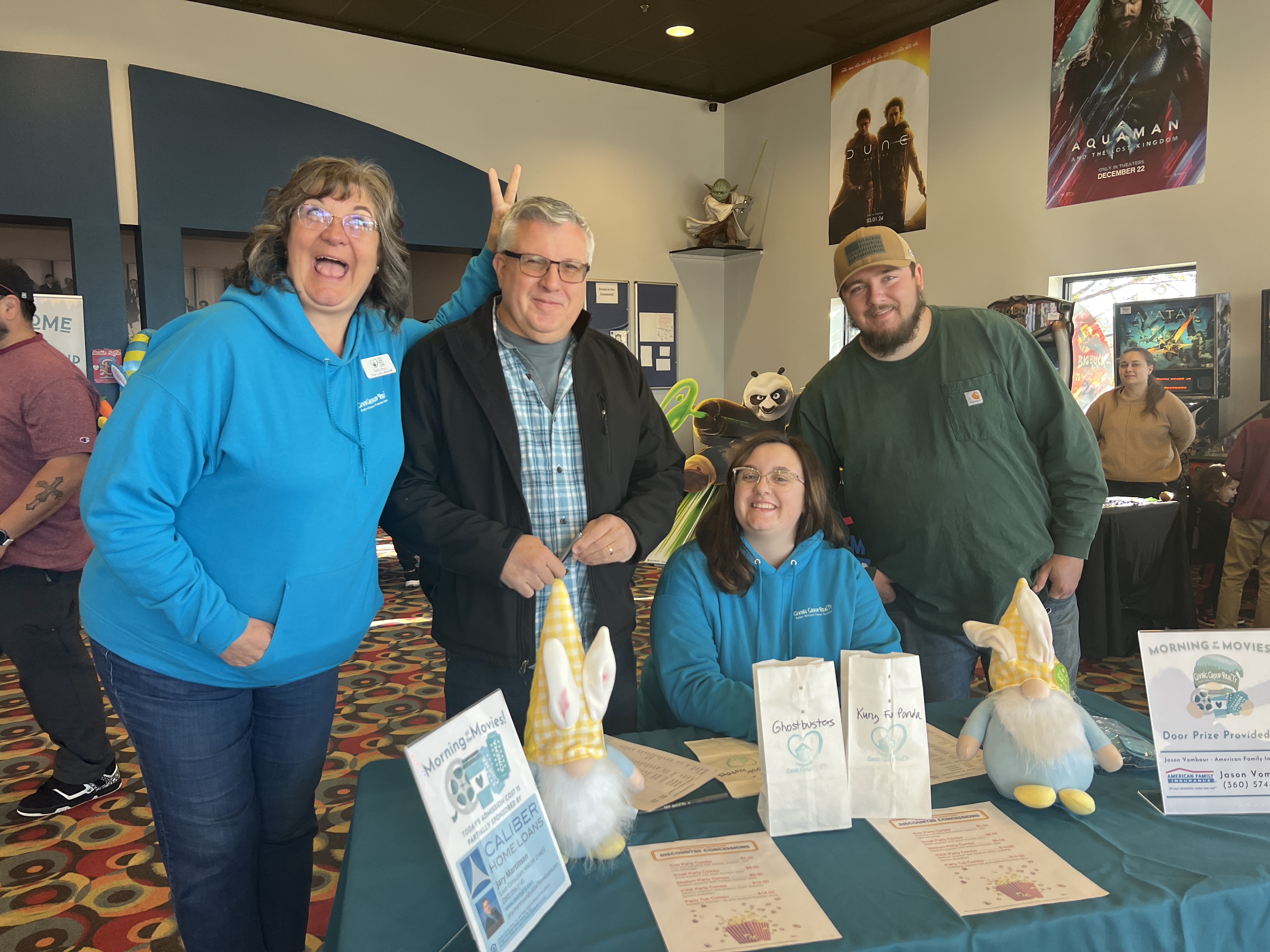 March 2024 Morning at the Movies - Raising Awareness for Family Promise of Clark County header image.
